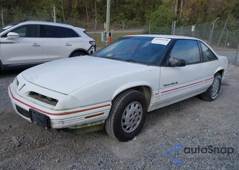 1992 Pontiac Grand Prix Se from USA, damaged, VIN 1G2WJ14T3NF281737